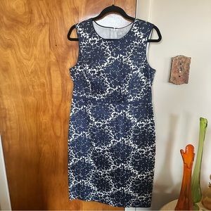 ✨Boden✨NWOT Cotton Blue Navy Dress Size 10L